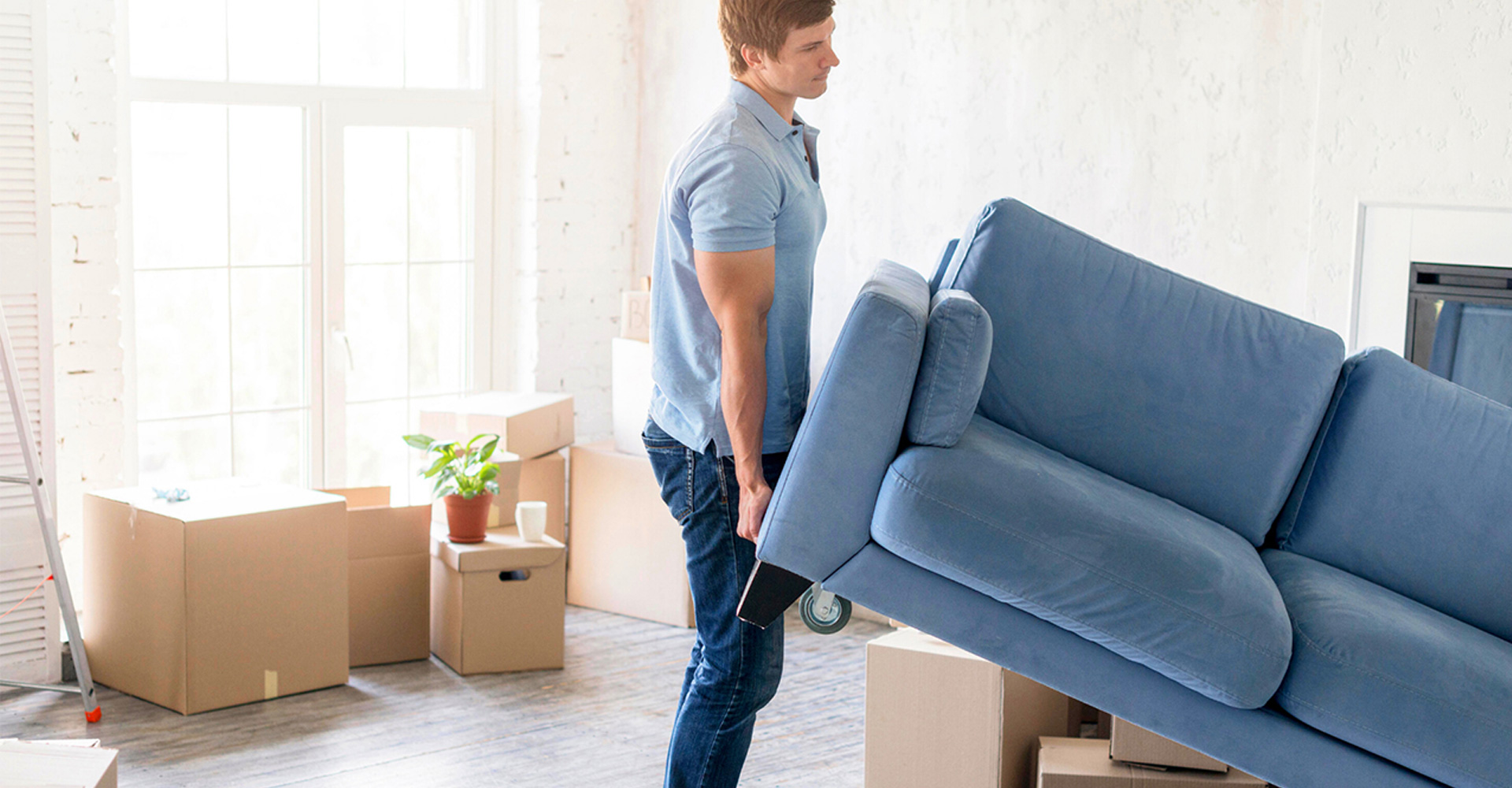 El desafío de mover muebles voluminosos
