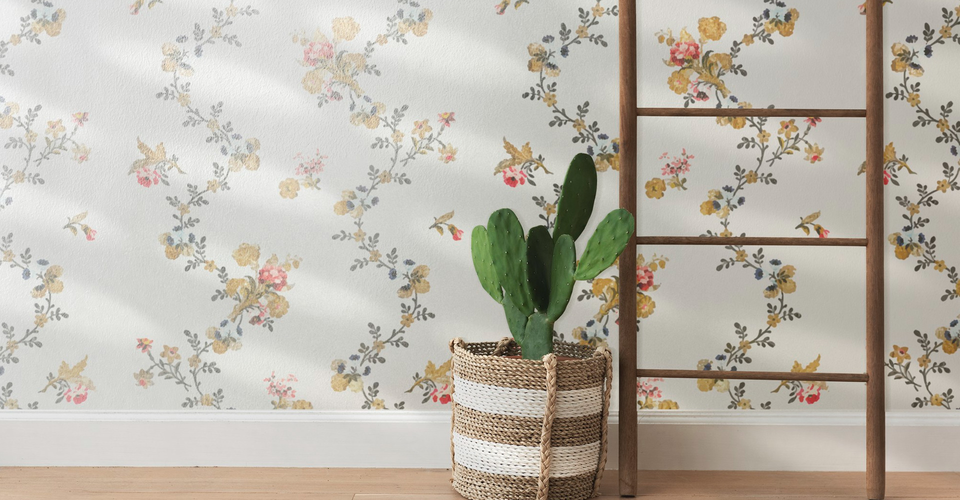 Minimalismo elegante con papel pintado